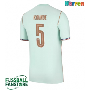 Frankreich Jules Kounde #5 Replik Auswärtstrikot WM 2026 Kurzarm